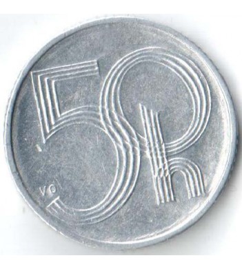 Чехия 2002 50 геллеров