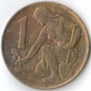 Чехия 1991 1 крона