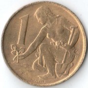 Чехия 1992 1 крона
