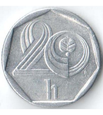 Чехия 1994 20 геллеров