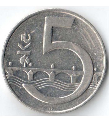 Чехия 1994 5 крон