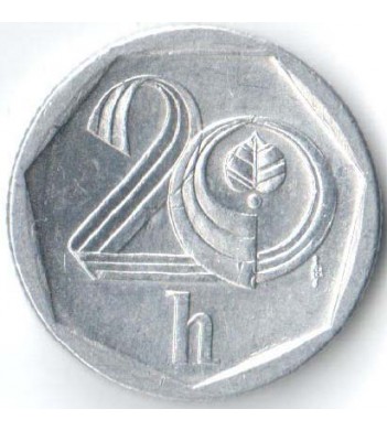 Чехия 1999 20 геллеров