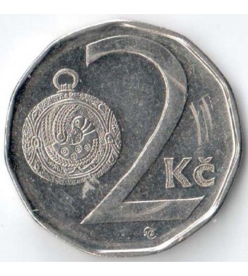 Чехия 2007 2 кроны