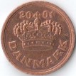 Дания 2001 50 эре