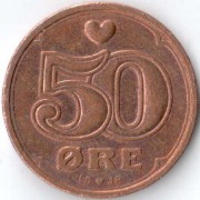 Дания 2001 50 эре