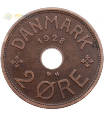Дания 1927-1940 2 эре