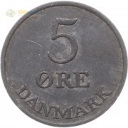 Дания 1950-1964 5 эре