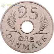 Дания 1966-1972 25 эре