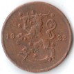 Финляндия 1922 1 пенни