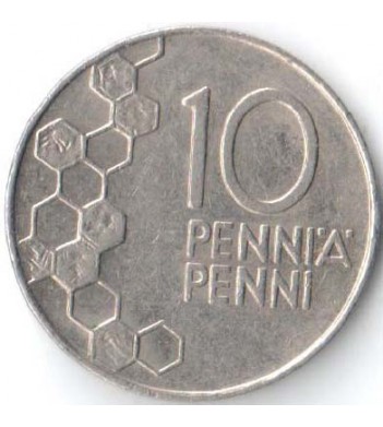 Финляндия 1992 10 пенни