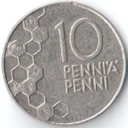 Финляндия 1998 10 пенни