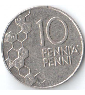 Финляндия 1998 10 пенни