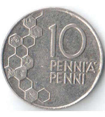 Финляндия 1999 10 пенни