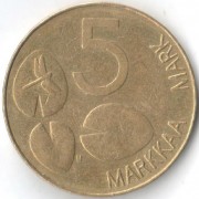 Финляндия 1995 5 марок