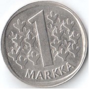 Финляндия 1991 1 марка