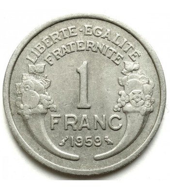 Франция 1957 1 франк (1941-1959)