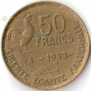 Франция 1953 50 франков (B)