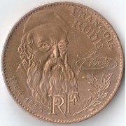 Франция 1984 10 франков Франсуа Рюд