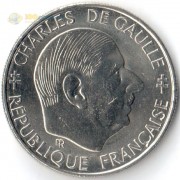 Франция 1988 1 франк 30 лет Пятой Республике
