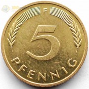 ФРГ 2000 5 пфеннигов