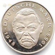 ФРГ 1988-2001 2 марки Людвиг Эрхард
