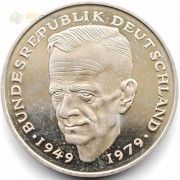 ФРГ 1979-1993 2 марки Курт Шумахер
