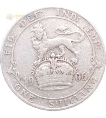 Великобритания 1906 1 шиллинг