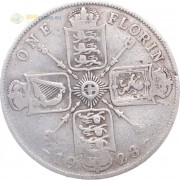 Великобритания 1923 1 флорин