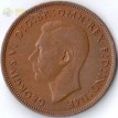 Великобритания 1937-1948 1 пенни