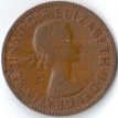 Великобритания 1959 1/2 пенни Золотая лань