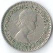 Великобритания 1953 6 пенсов