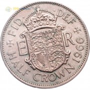 Великобритания 1966 1/2 кроны