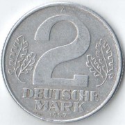 ГДР 1957 2 марки А