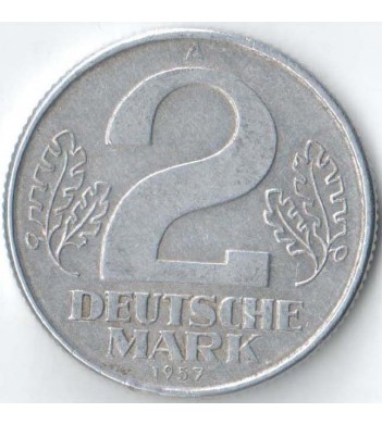 ГДР 1957 2 марки А