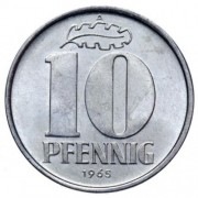 ГДР 1979 10 пфеннигов