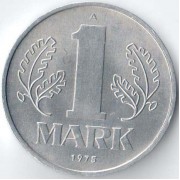 ГДР 1975 1 марка А