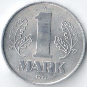 ГДР 1977 1 марка А