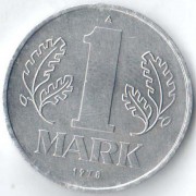 ГДР 1978 1 марка А