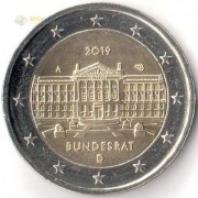 Германия 2019 2 евро Бундесрат A