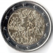 Германия 2019 2 евро 30 лет Падения Берлинской стены