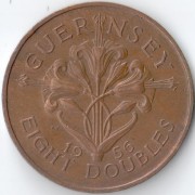 Гернси 1956 8 дублей