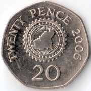 Гернси 2006 20 пенсов