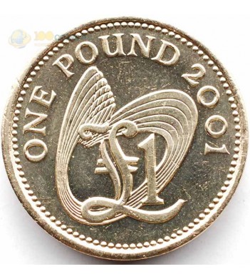 Гернси 2001 1 фунт