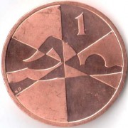 Гибралтар 2019 1 пенни Игры