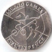 Гибралтар 2019 20 пенсов Игры