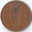 Ирландия 1941 1 пенни Курица