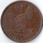 Ирландия 1942 1 пенни Курица Ирландия 1942 1 пенни Курица