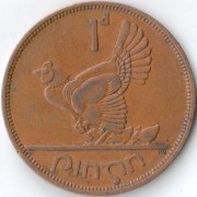 Ирландия 1963 1 пенни Курица Ирландия 1963 1 пенни Курица