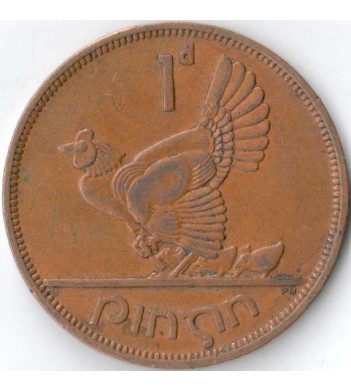 Ирландия 1963 1 пенни Курица