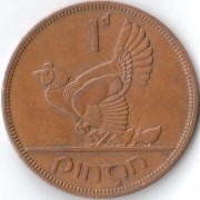 Ирландия 1968 1 пенни Курица Ирландия 1968 1 пенни Курица
